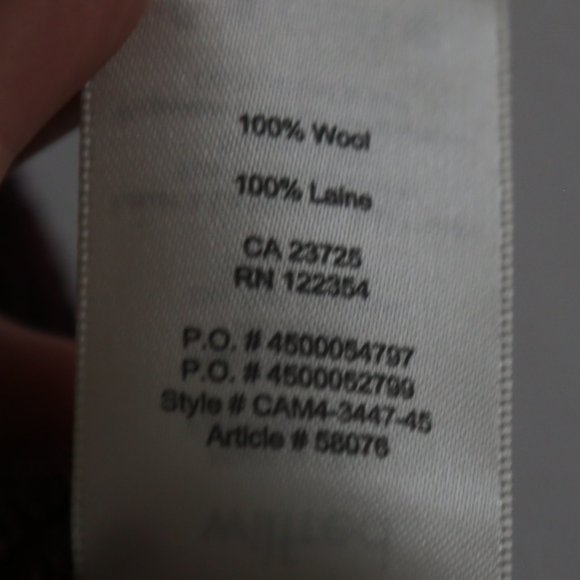 Wilfred 100% Wool Palmier Sleeveless Knit Sweater Tunic Style Shirt - Picture 4 of 7